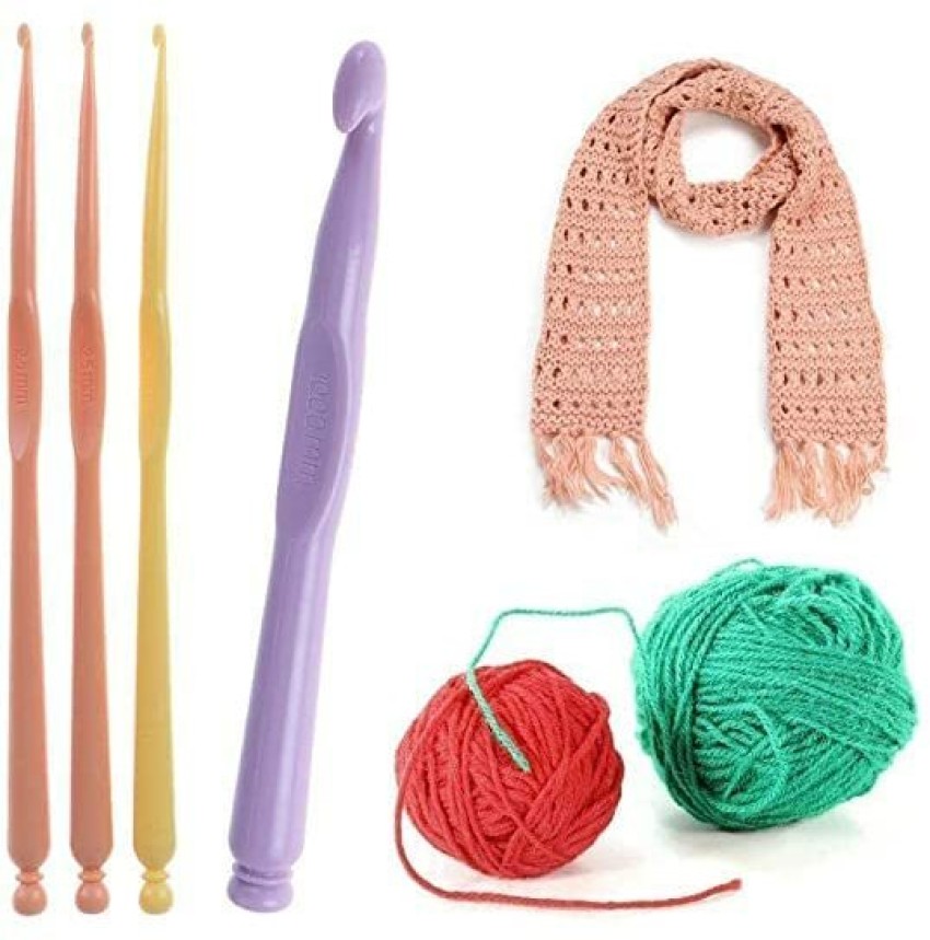 Plastic Crochet Hook Set