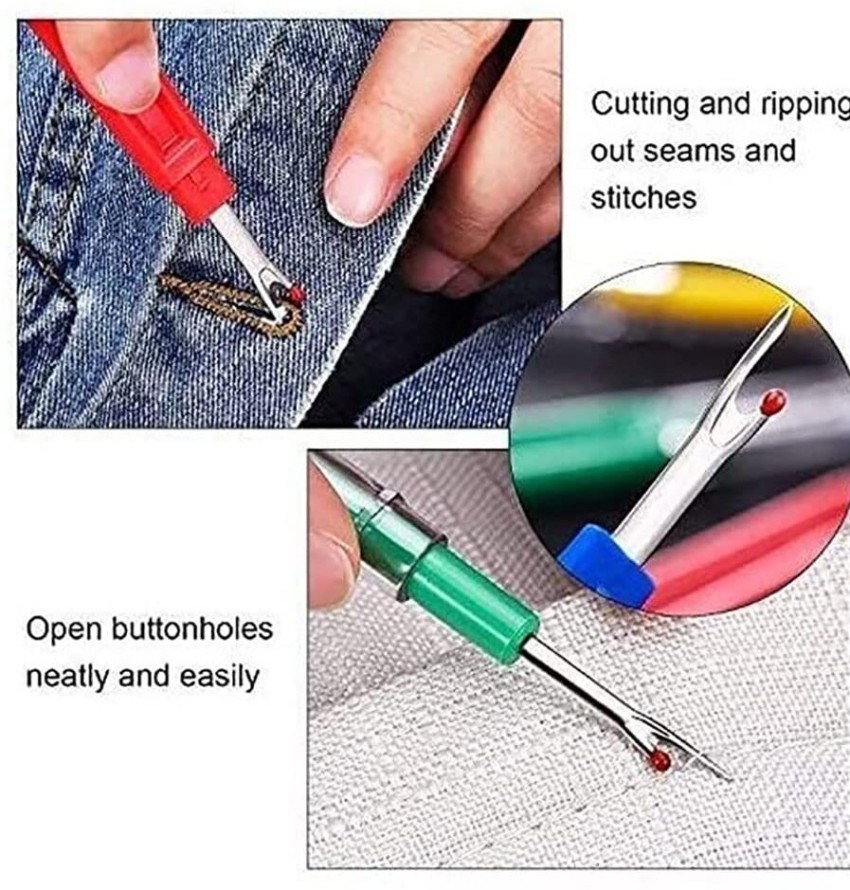 Sewing Kit With Needle Thread Button Scissors And Tape Measure
