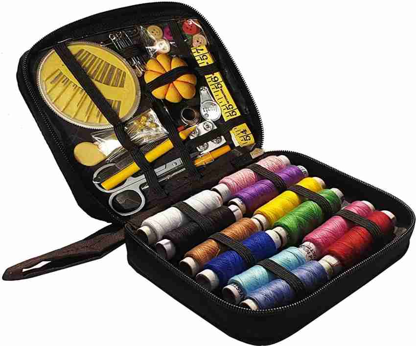 CHILLAXPLUS 217 pcs Sewing kit box, Sui dhaga box, Stitching Kit