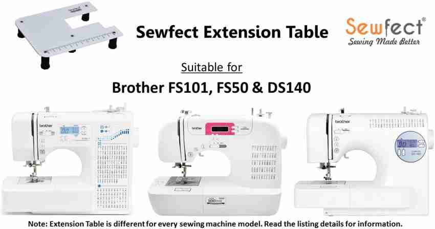 Sewfect Sewing Machine Extension Table for Brother GS1700 GS2700