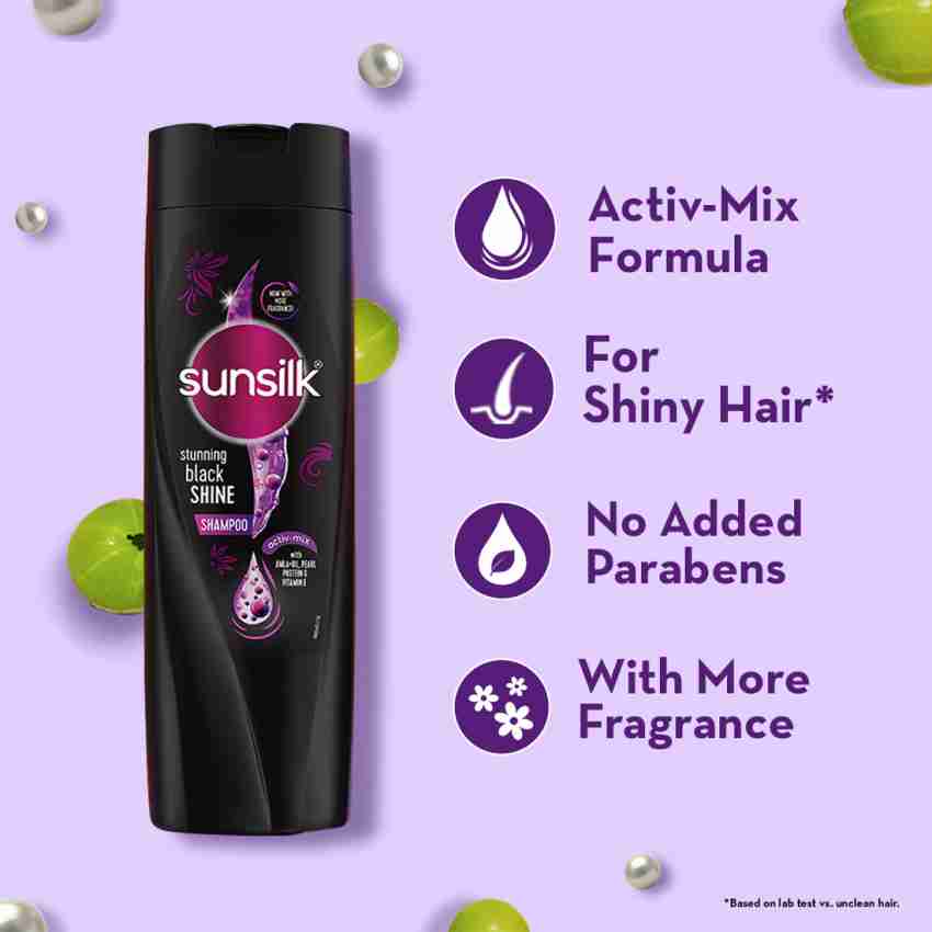 Sunsilk Stunning Black Shine Shampoo - Flat 50% Off at Flipkart