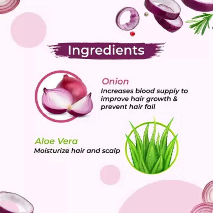 Aloe vera and onion juice for hair hotsell