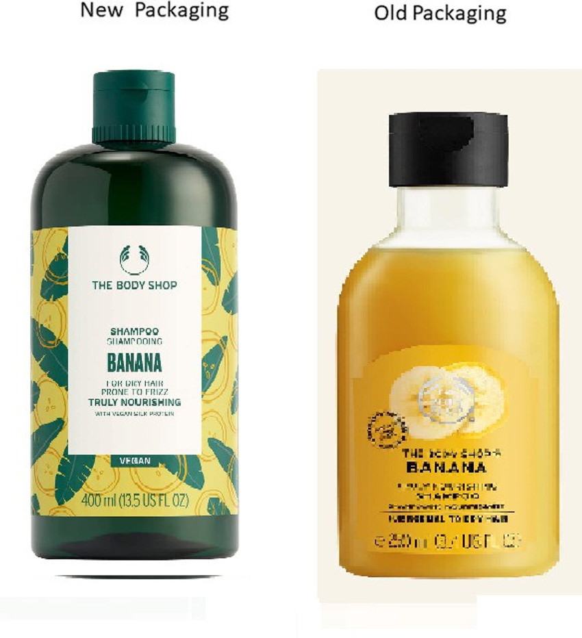 Banana shampoo shop and conditioner