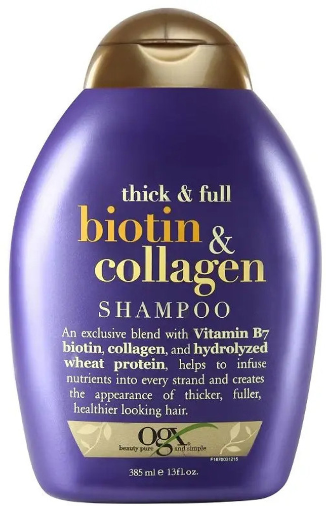 Ogx biotin and collagen shampoo hotsell