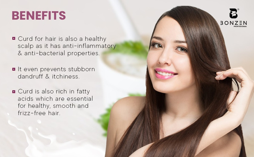 Top 136+ applying curd on hair best POPPY