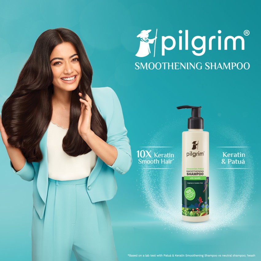 Pilgrim Patua 10X Keratin Hair Smoothening Shampoo For Dry Frizzy Hair Price in India Buy Pilgrim Patua 10X Keratin Hair Smoothening Shampoo For Dry Frizzy Hair Online In India