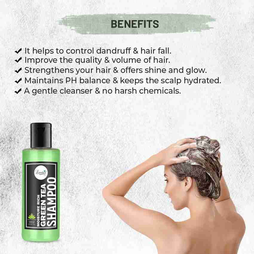 Luster Green Tea Shampoo For Hair Growth Repair For Unisex Price in India Buy Luster Green Tea Shampoo For Hair Growth Repair For Unisex Online In India Reviews Ratings