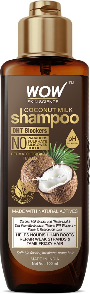 Buy WOW Skin Science Coconut Milk Shampoo Online