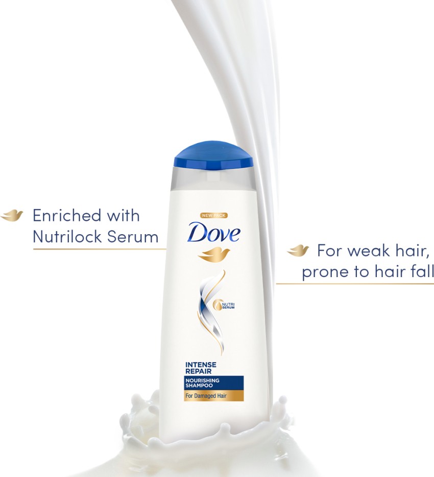 Dove Intense Repair Shampoo for Damaged Hair - 360ml