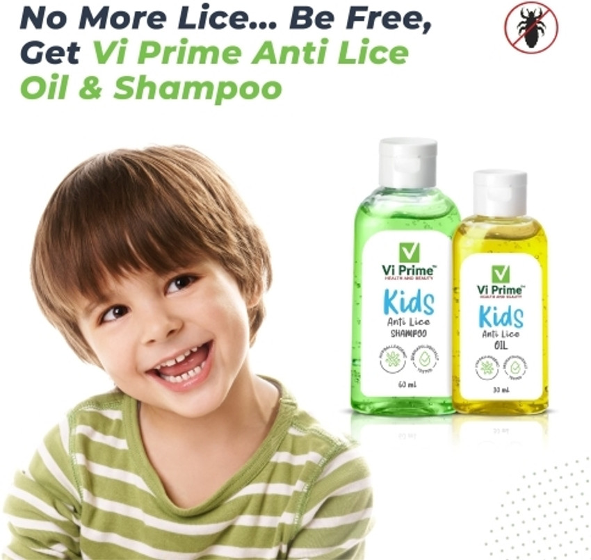 VI PRIME HEALTH AND BEAUTY Anti Lice Oil and Shampoo for Kids Head Lice Nits Removal 90ml Price in India Buy VI PRIME HEALTH AND BEAUTY Anti Lice Oil