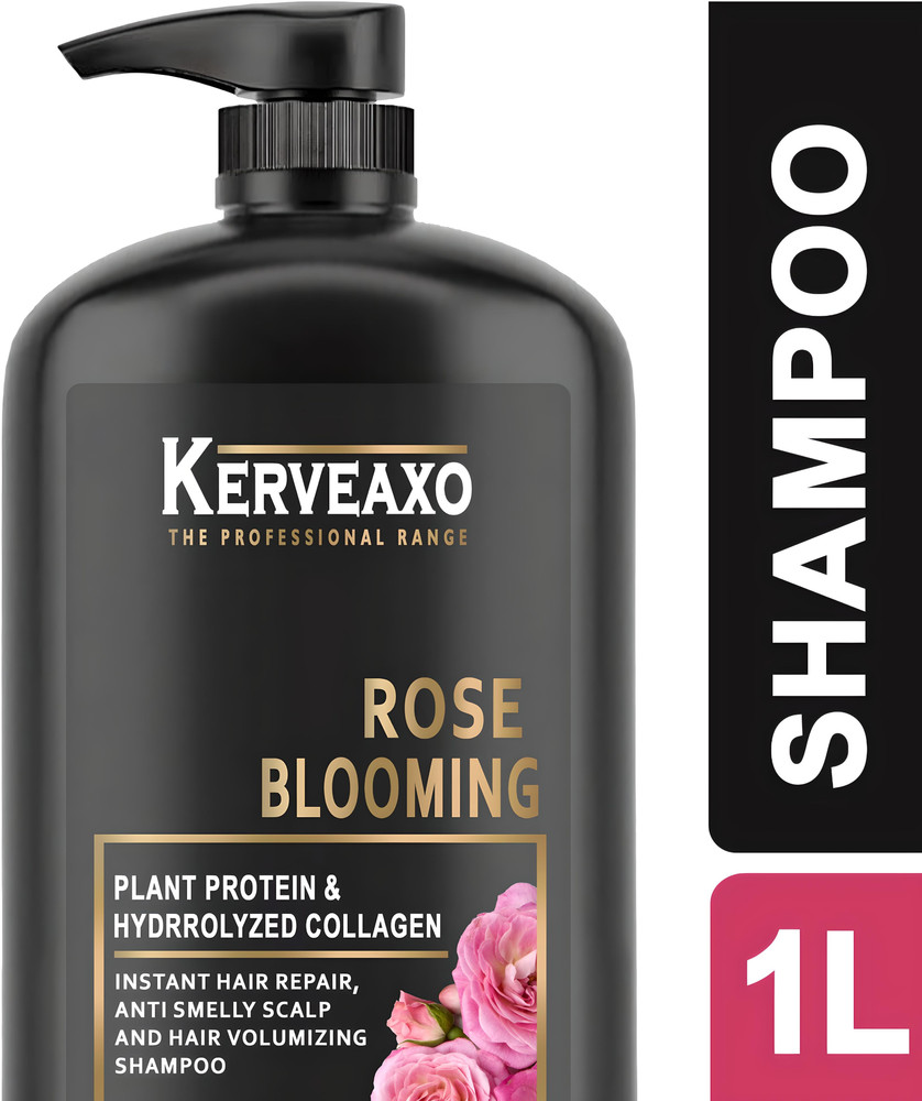 kerveaxo Rose blooming shampoo For Volumnising Hair Anti Smelly Scalp 1l Price in India Buy kerveaxo Rose blooming shampoo For Volumnising Hair Anti Smelly Scalp 1l Online In India Reviews Ratings