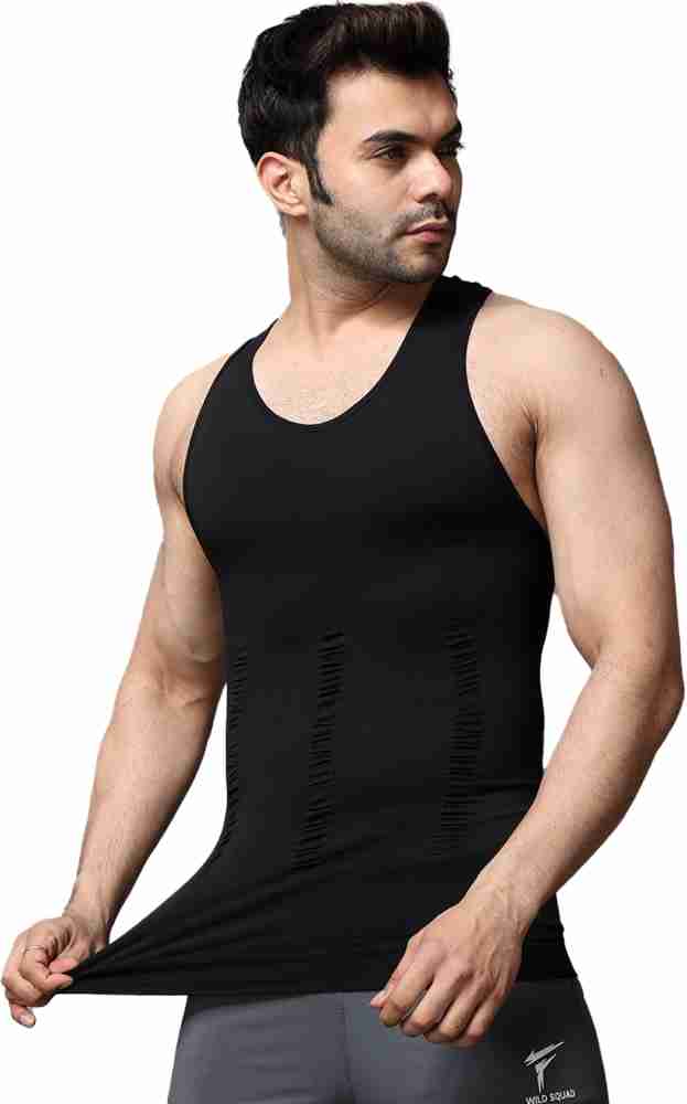 Wearslim Men Slimming Body Shaper Vest, Abs Abdomen Slim Stretchable Tummy  Tucker Vest Men Shapewear - Buy Wearslim Men Slimming Body Shaper Vest