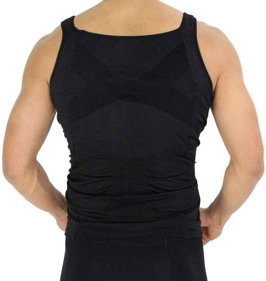 Men's Cotton Color Vest Casual Sleeveless/Classic Soft Stretchable Tummy  Tucker Vest