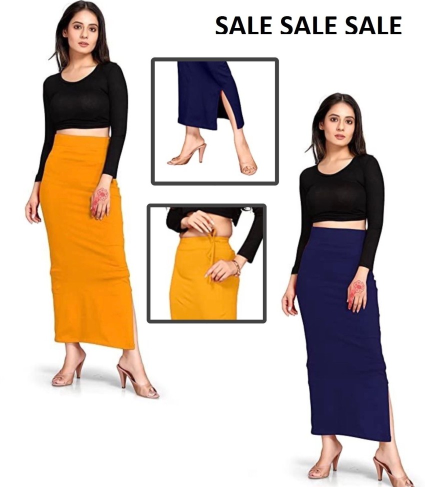 Buy Women's Saree Shapewear/Petticoat. Cotton Blended Shape Wear