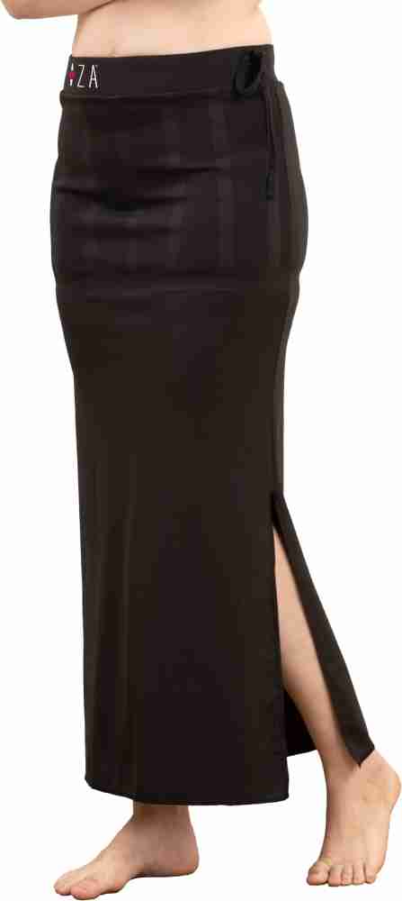 Trylo RIZA SAREE SHAPEWEAR-BLACK-M Lycra Blend Petticoat Price in India -  Buy Trylo RIZA SAREE SHAPEWEAR-BLACK-M Lycra Blend Petticoat online at