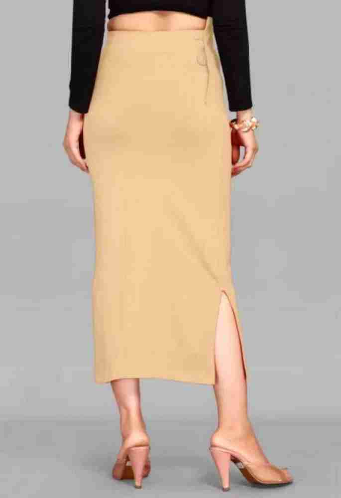 RACHANA SHOPPING WORLD Saree Petticoat/Shapewear For Women Lycra
