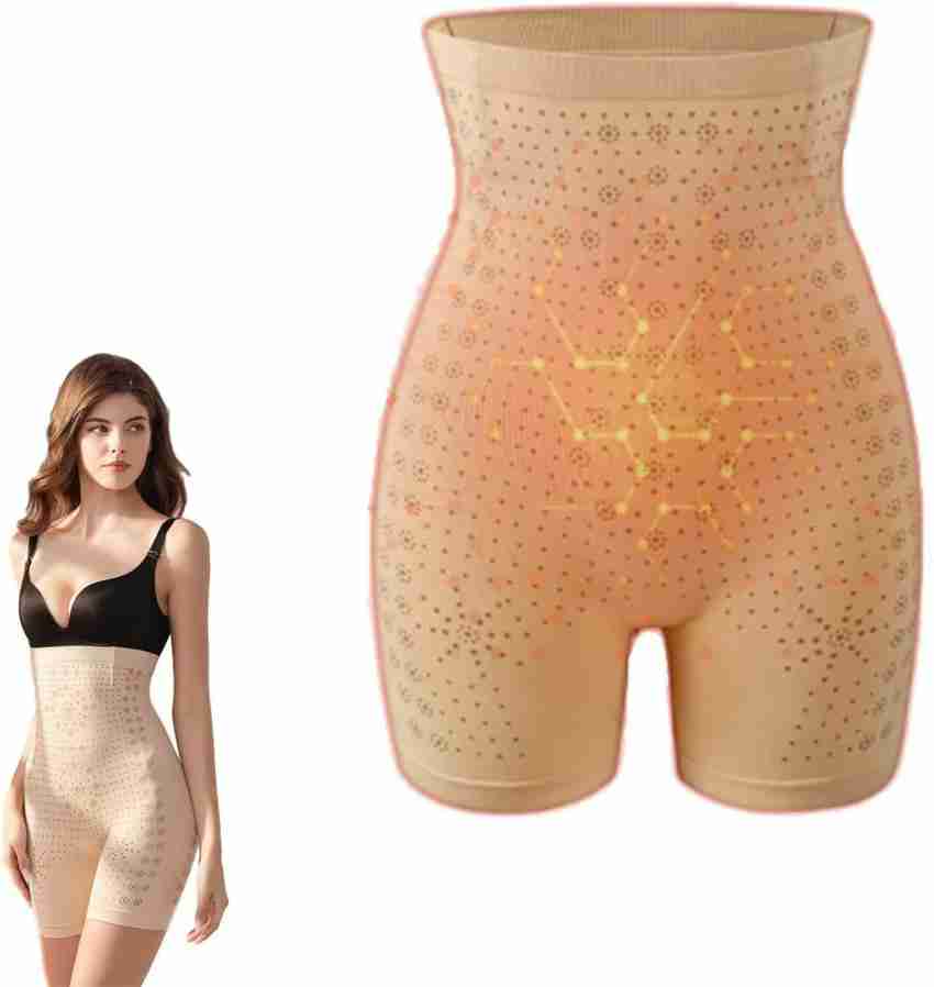 Buy OLSIC High Waist Abdomen Slimming Short Pants Tummy Control Panties  Women Body Shaper Underwear -Elastic-Shapewear at