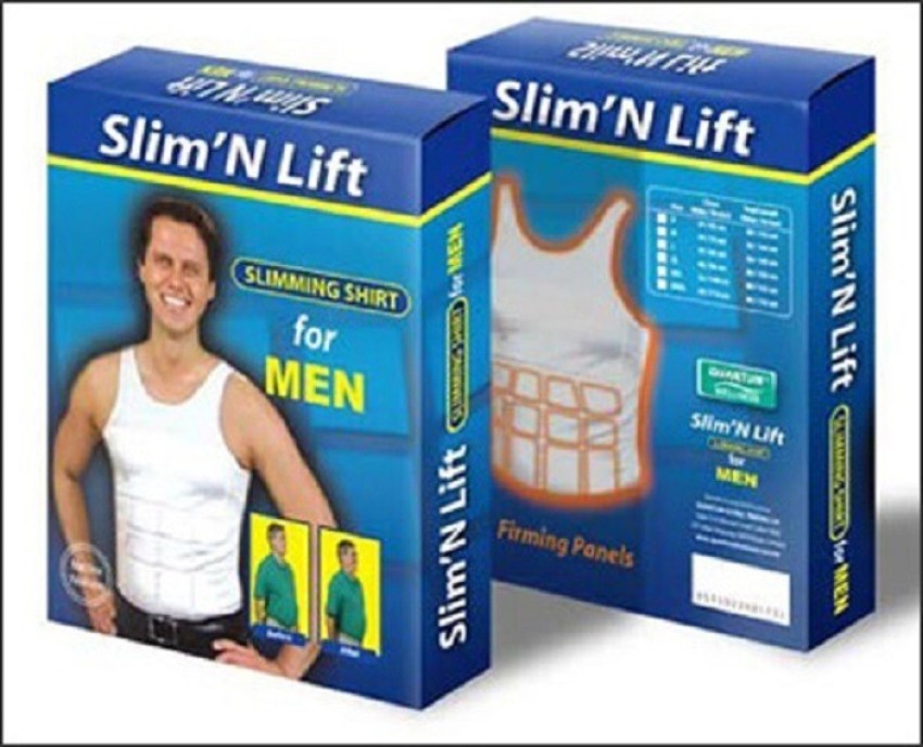 Slim N Lift Men Shapewear - Buy White Slim N Lift Men Shapewear Online at  Best Prices in India