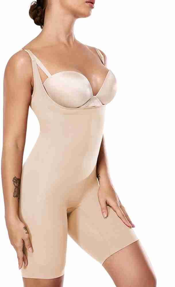 Buy SPANX® Firm Control Oncore Open Bust Mid Thigh Bodysuit from Next India