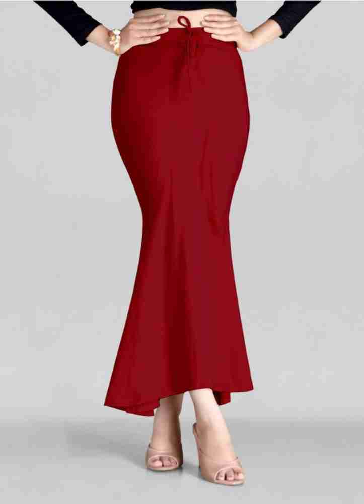 BETOUCH Fishcut Women Saree shapewear Lycra Blend Petticoat Price