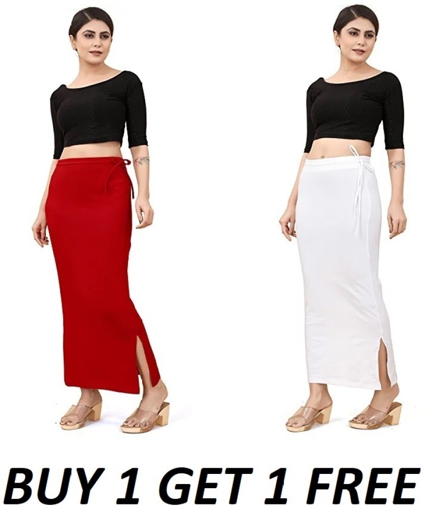 Buy Saree Shapewear Petticoat for Women, Cotton Blended, Petticoat