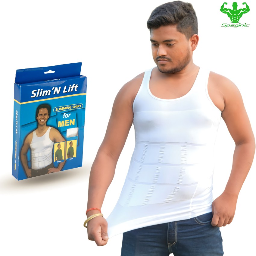 speginic Slim N Lift Slimming Tummy Tucker Body Shaper White Vest