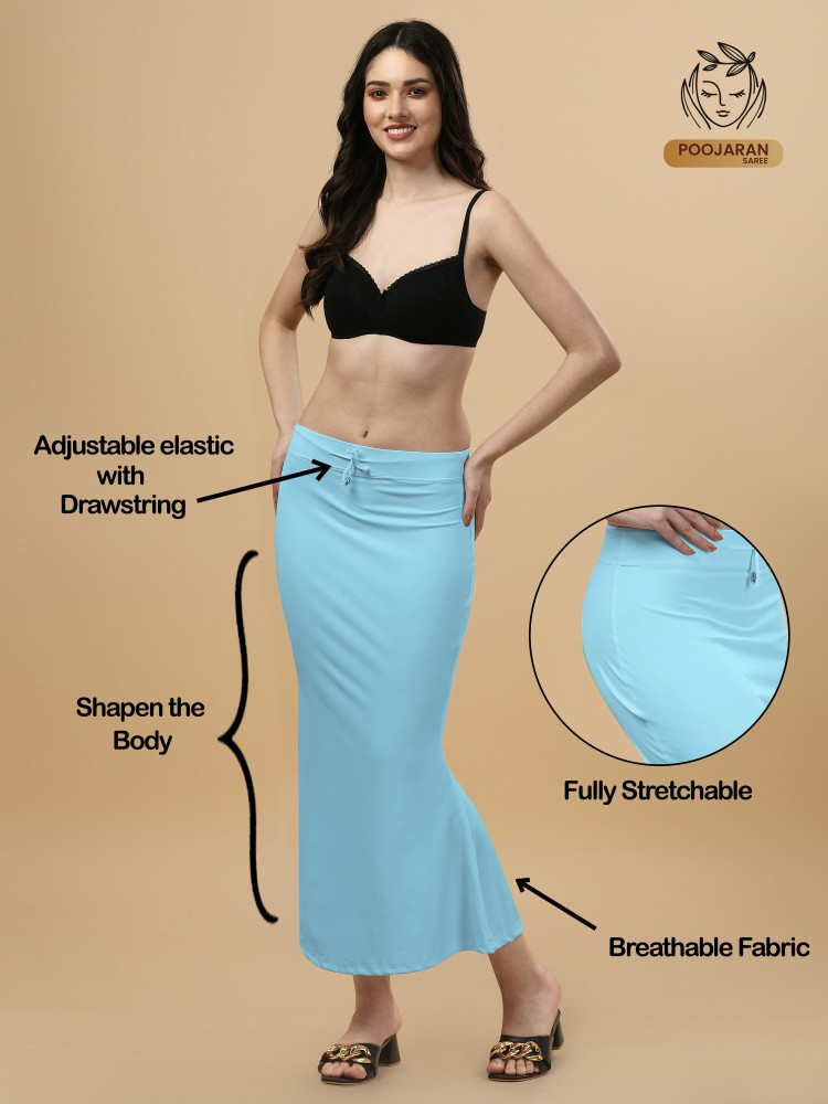 Cheap n Best Pack of 2 Fishcut or Flared Cotton Lycra Women And Ladies Saree  Shapewear