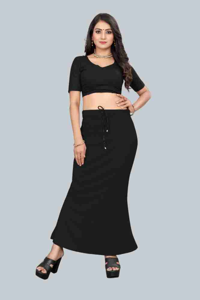 yashika Women's Cotton Saree Shapewear Lycra Blend Petticoat Price in India  - Buy yashika Women's Cotton Saree Shapewear Lycra Blend Petticoat online  at