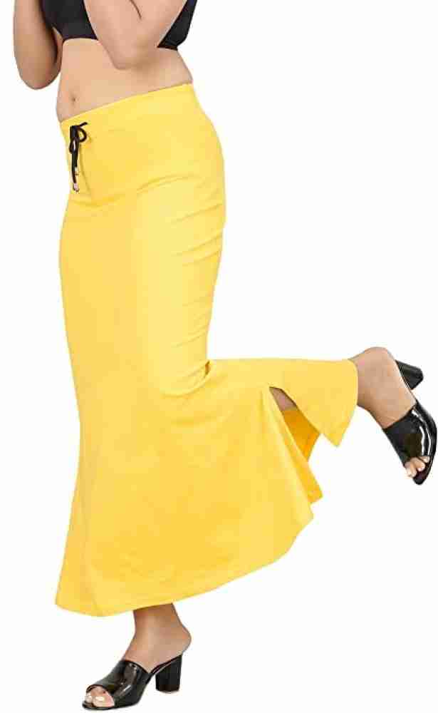 uthamma Lycra Saree Shapewear Petticoat Cotton,Blended Skirts for