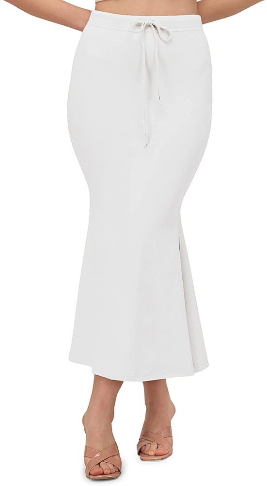 TRENDMALLS Lycra Spandex Saree Shapewear Petticoat for Women, Cotton  Blended, Petticoat, Silhouette, Skirts for Women, Shaper