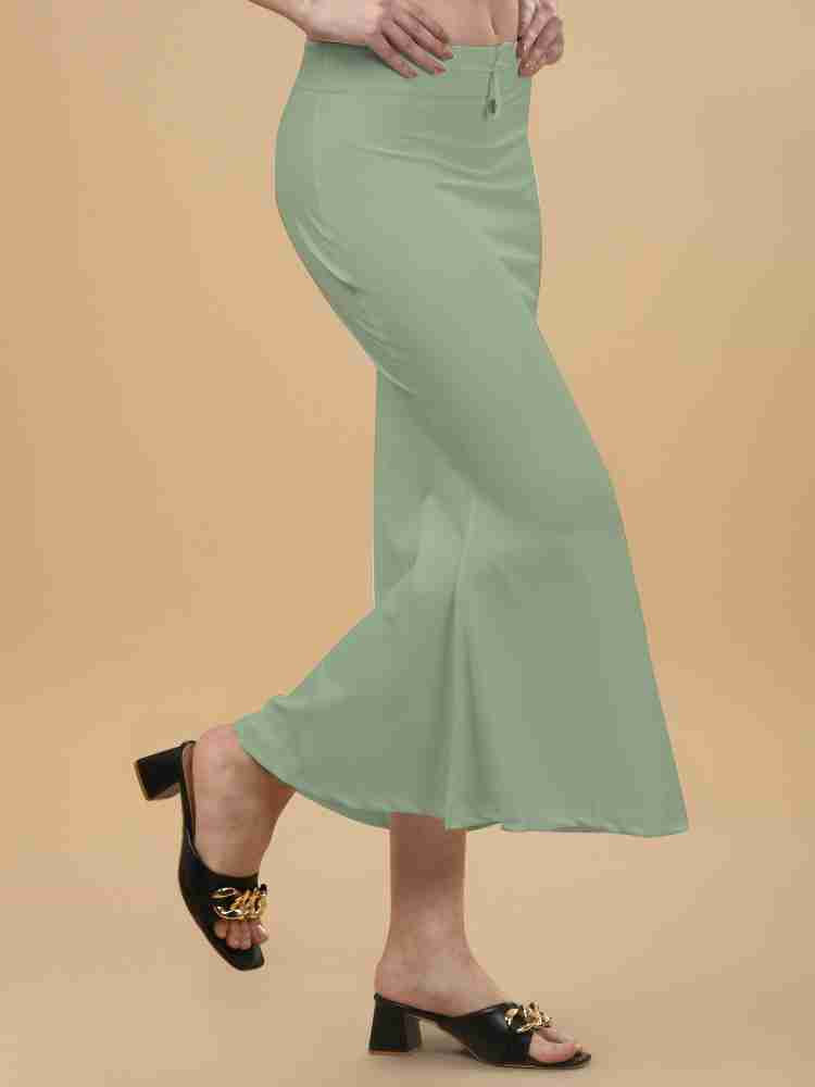 Woo THiNG Saree Shapewear women Lycra Blend Petticoat Price in