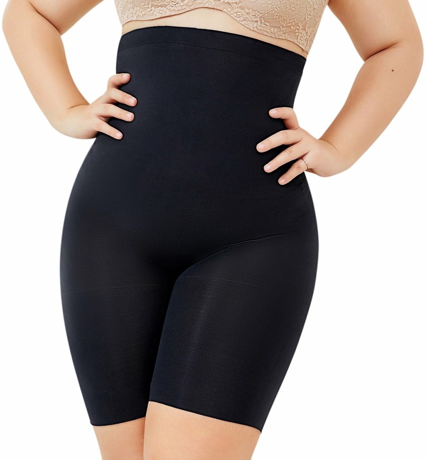 OLSIC Wowen Seamless Shapewear Tummy Control Panty High Waist Lace Thigh  Slimmer Body Shaper Underwear Slimming Briefs