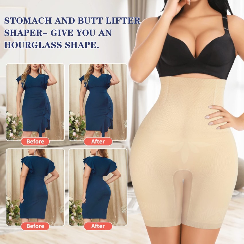 AloneFit High Waisted Tummy Tucker Shaper Belly Fat for Women