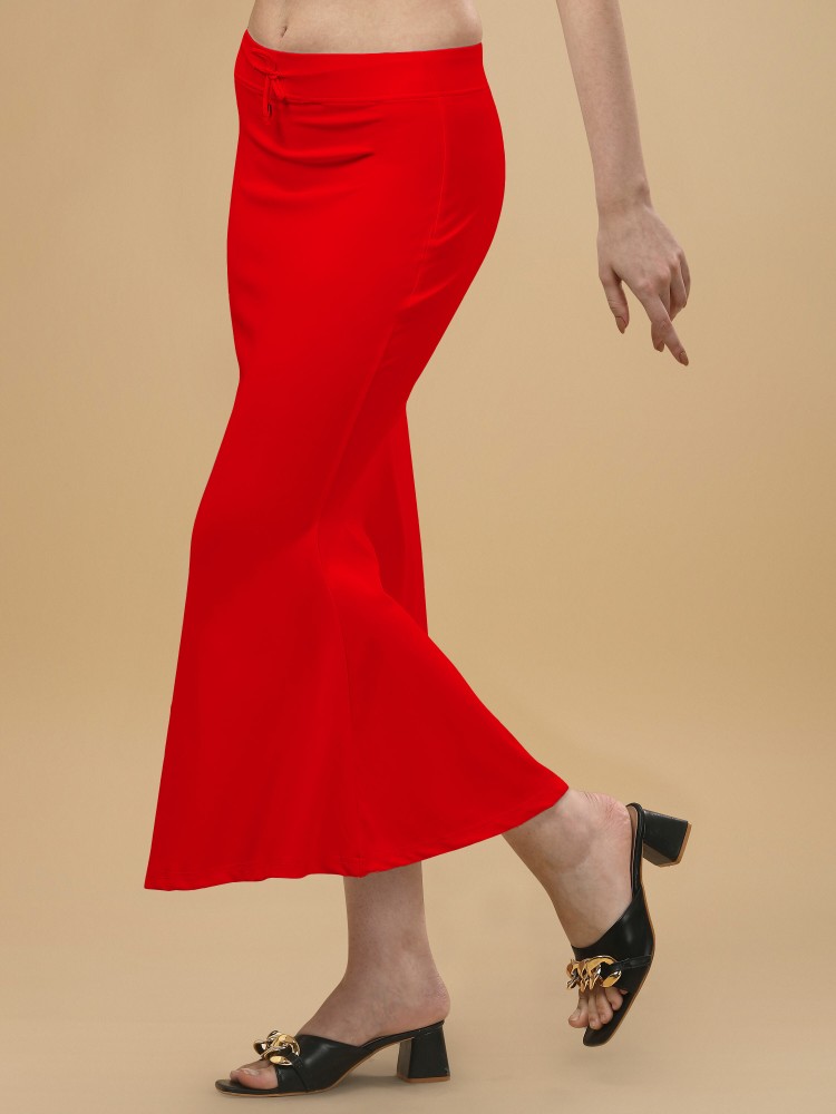 Buy POOJARAN Lycra Saree Shapewear Petticoat for Women