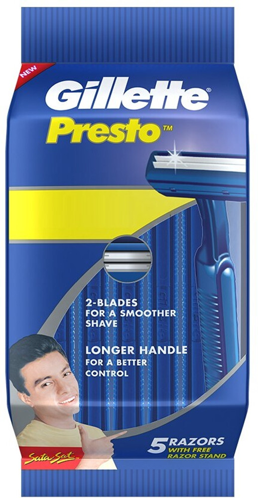 Gillette presto shop