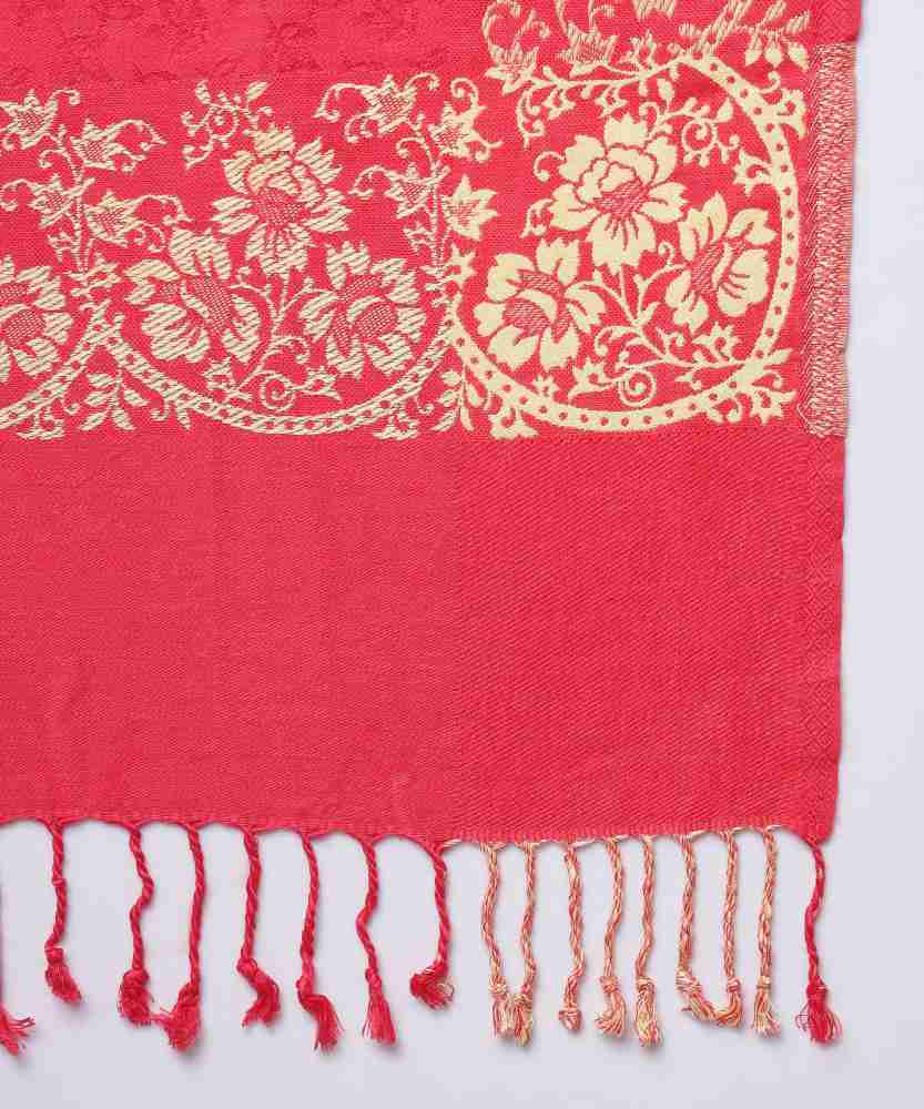 WILLEY Wool Printed Women Shawl - Buy WILLEY Wool Printed Women