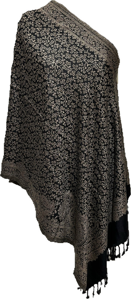 Bombayprint Wool Self Design Women Shawl Buy Bombayprint Wool