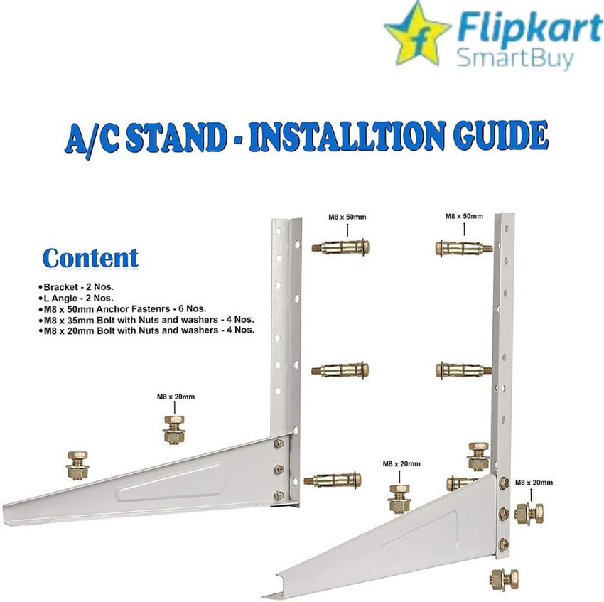 split ac compressor stand