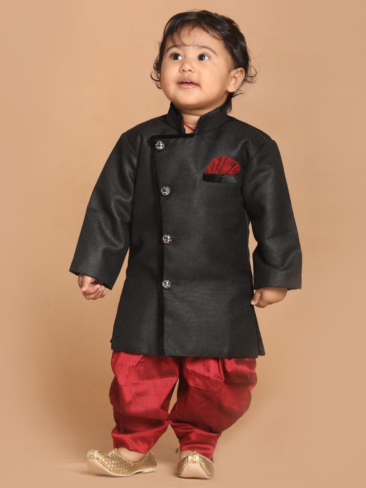 VASTRAMAY SISHU Self Design Sherwani Price in India Buy VASTRAMAY SISHU Self Design Sherwani online at Flipkart