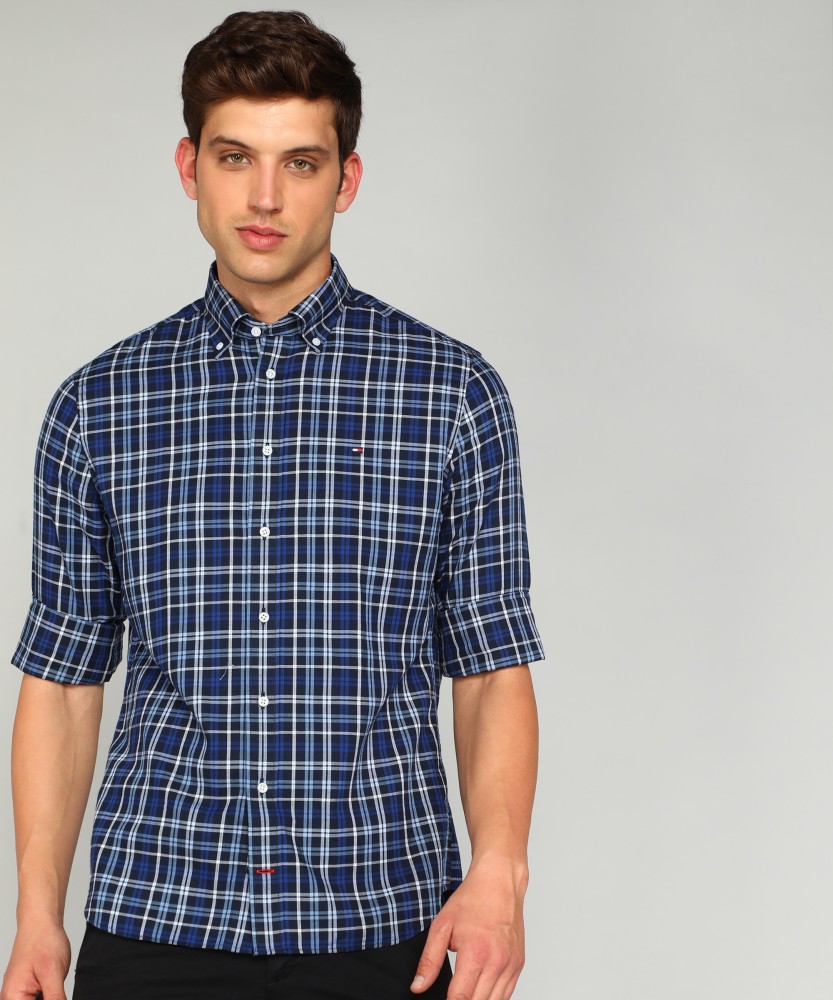 Tommy hilfiger best sale multicolor shirt