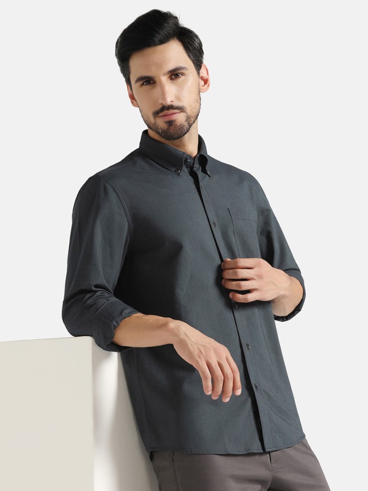 Blackberrys Men Solid Casual Black Shirt - Buy Blackberrys Men Solid Casual Black  Shirt Online at Best Prices in India