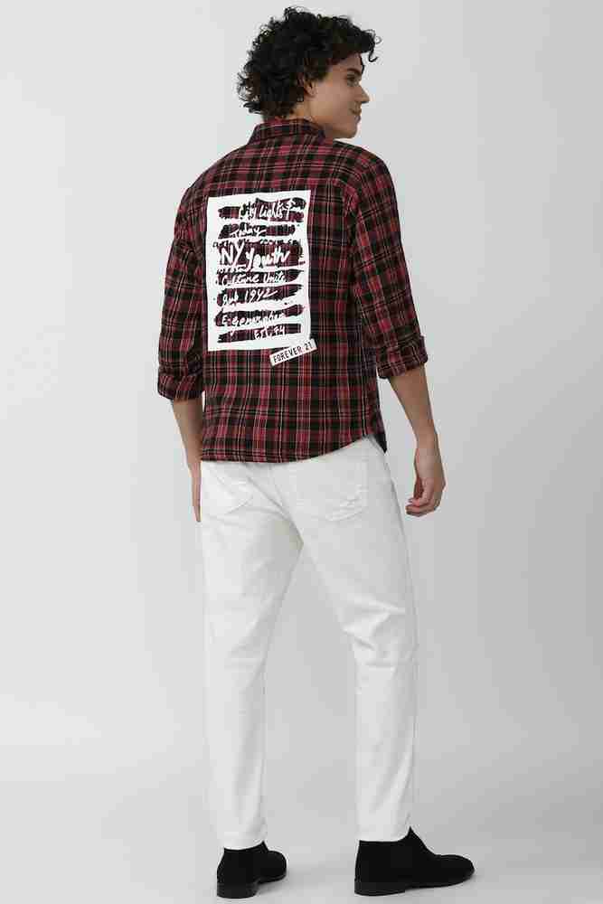 FOREVER 21 Men Checkered Casual Multicolor Shirt Buy FOREVER 21 Men Checkered Casual Multicolor Shirt Online at Best Prices in India Flipkart