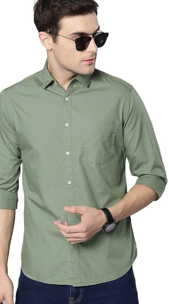 Baby boy olive green sales shirt