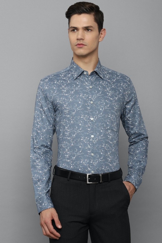 Buy LOUIS PHILIPPE Mens Slim Collar Self Printed Formal Shirt