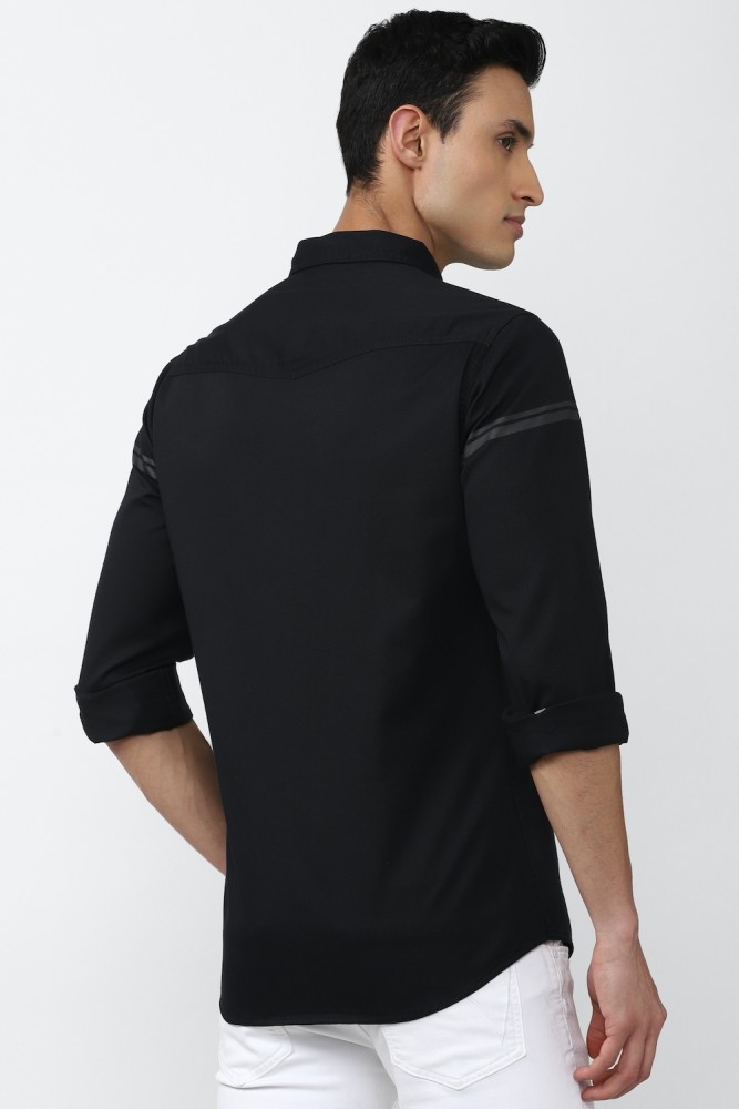 van heusen black shirt