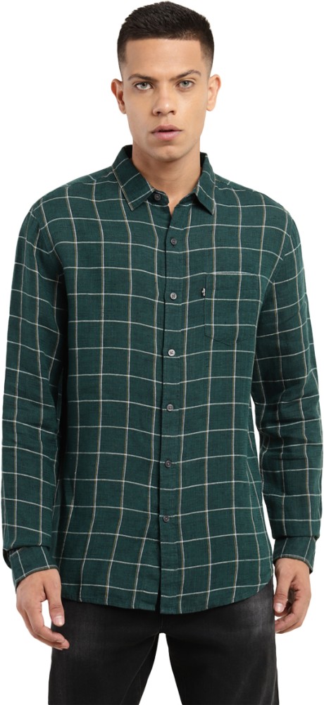 Levi's Vintage Clothing - Authenticated Shirt - Cotton Green For Man, Never Worn, With Tag