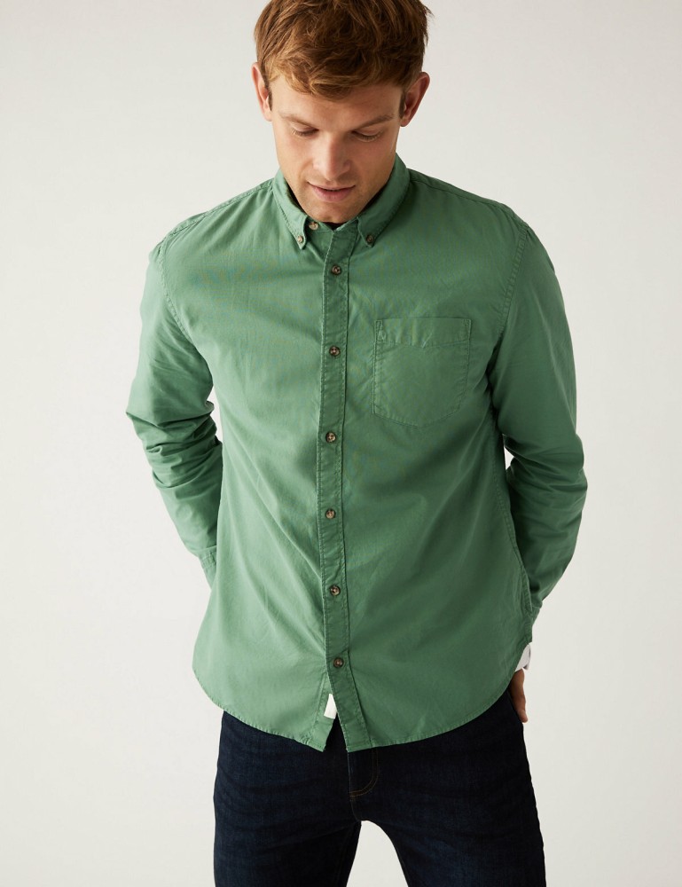 Marks and spencer mens clearance shirts casual