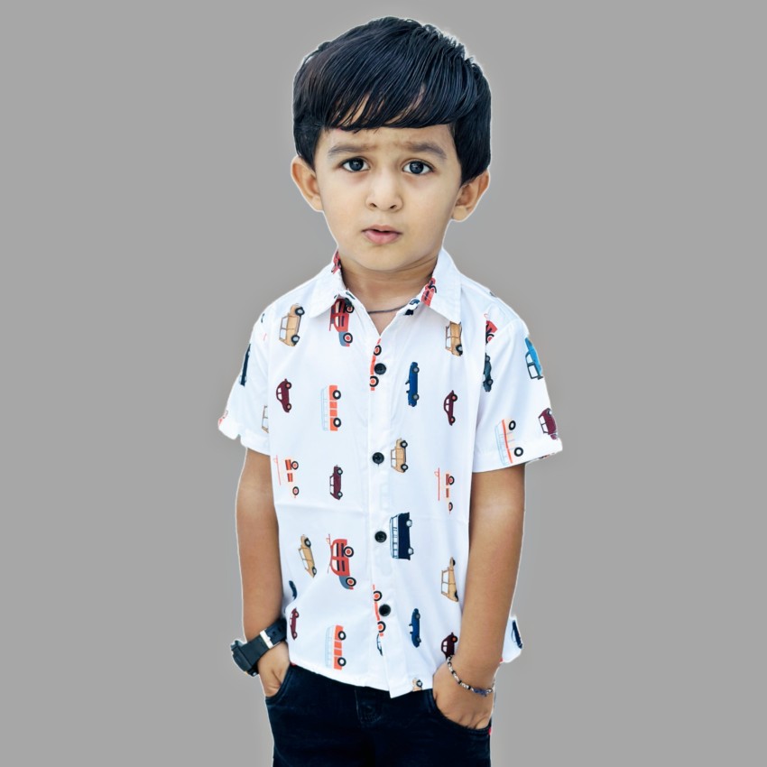 boys smart white shirt