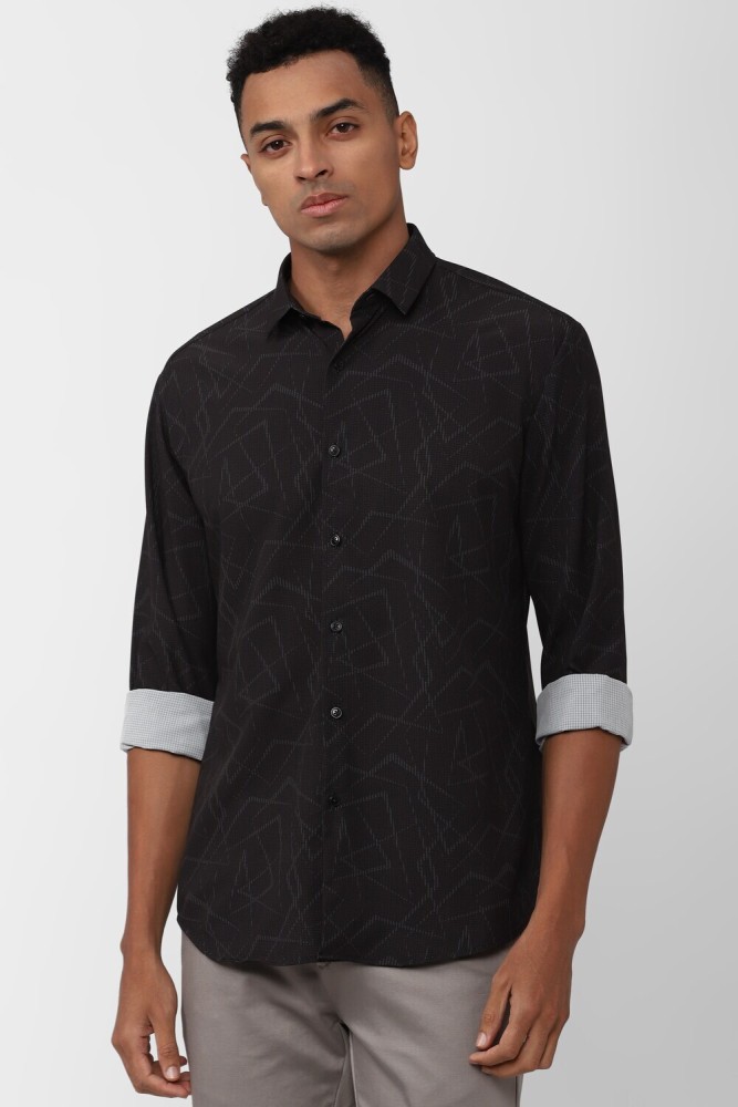 Van heusen outlet black dress shirt