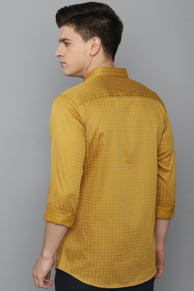 Buy Yellow Shirts for Men by ALLEN SOLLY Online